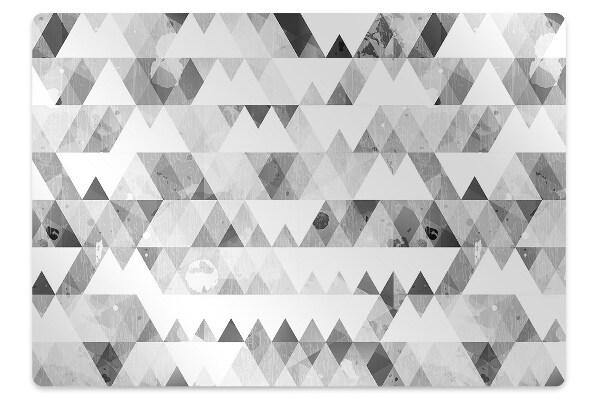 Podložka pod židli Gray trojúhelníky vzorec