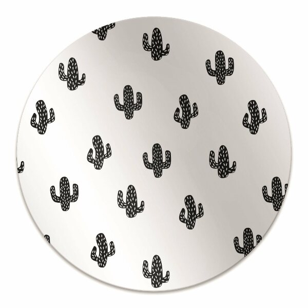 Ochranná podložka pod židli Cactus vzor