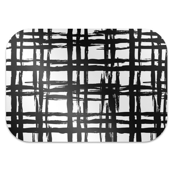 Podložka pod židli Plaid pattern