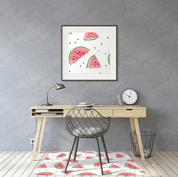 Podložka pod kolečkovou židli Watermelon rain
