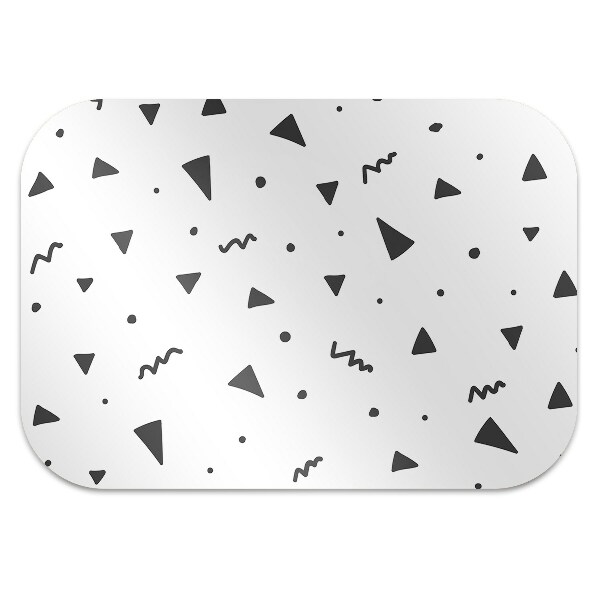 Podložka pod židli geometrické tvary