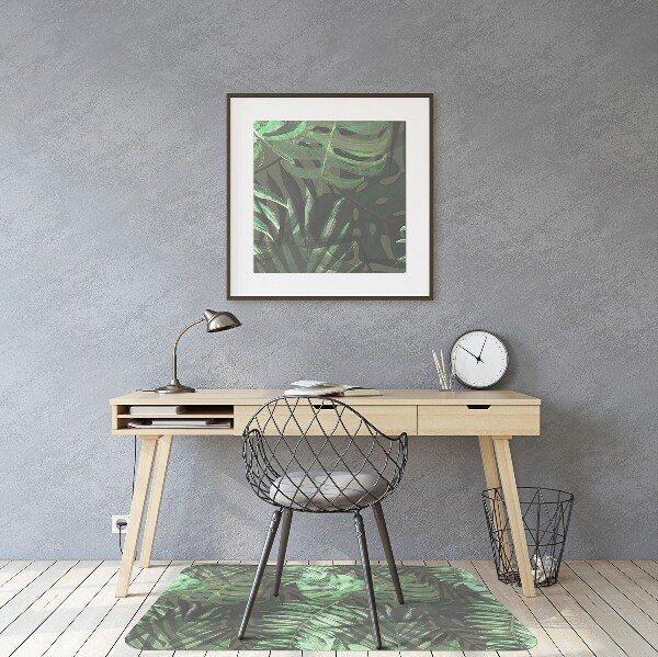 Podložka pod židli Tropical Monstera