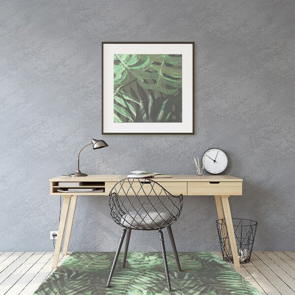 Podložka pod židli Tropical Monstera