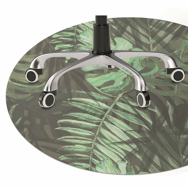 Podložka pod židli Tropical Monstera