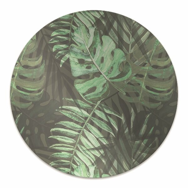 Podložka pod židli Tropical Monstera