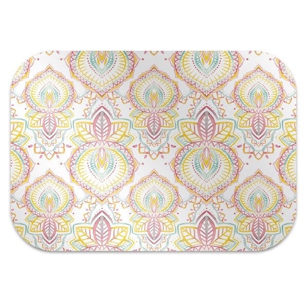 Podložka pod kancelářskou židli Indian pattern