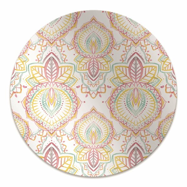 Podložka pod kancelářskou židli Indian pattern