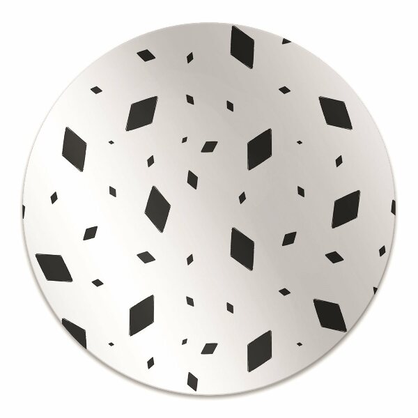 Podložka pod židli geometrické motivy