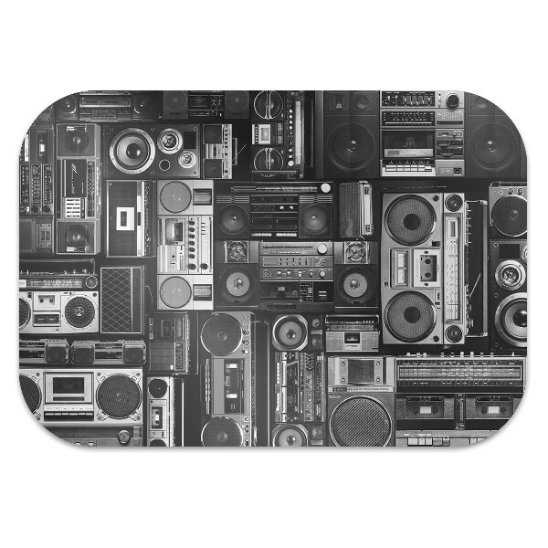 Ochranná podložka pod židli Stará škola boombox