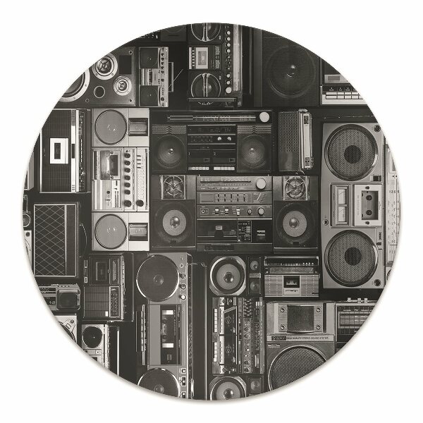 Ochranná podložka pod židli Stará škola boombox