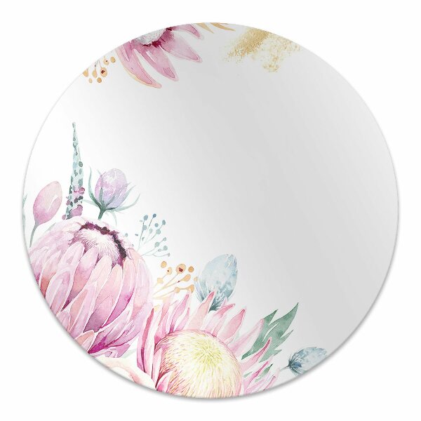 Ochranná podložka pod židli Flower frame