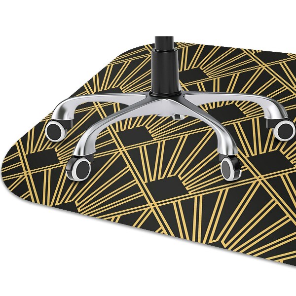 Podložka pod kancelářskou židli ve stylu Art Deco