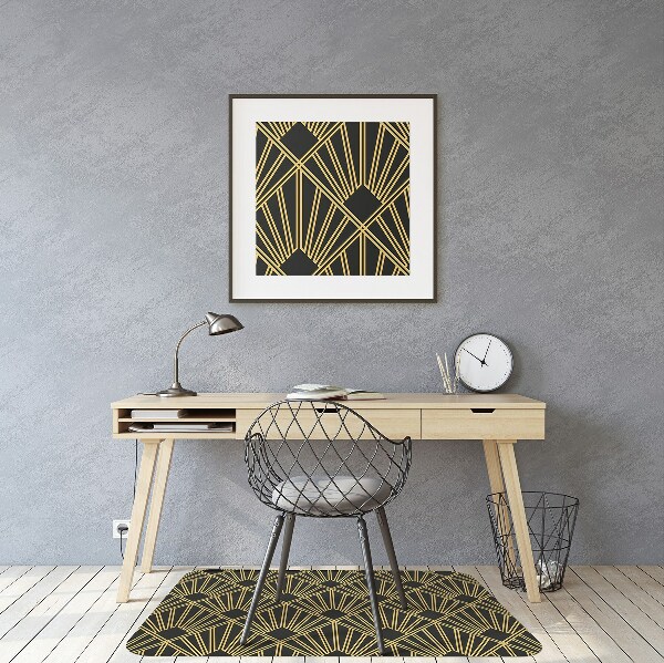 Podložka pod kancelářskou židli ve stylu Art Deco