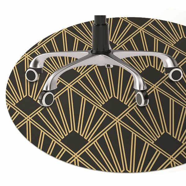 Podložka pod kancelářskou židli ve stylu Art Deco