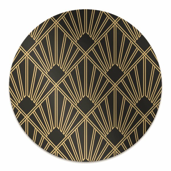 Podložka pod kancelářskou židli ve stylu Art Deco