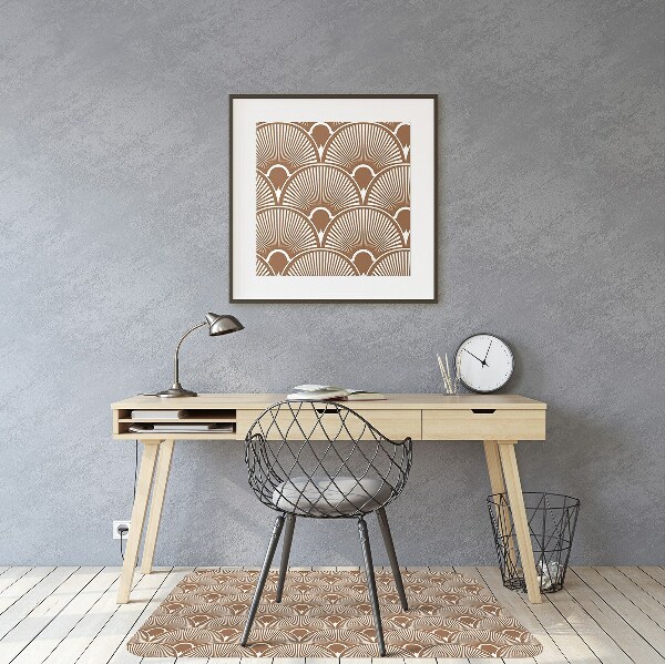 Podložka pod kancelářskou židli ve stylu Art Deco