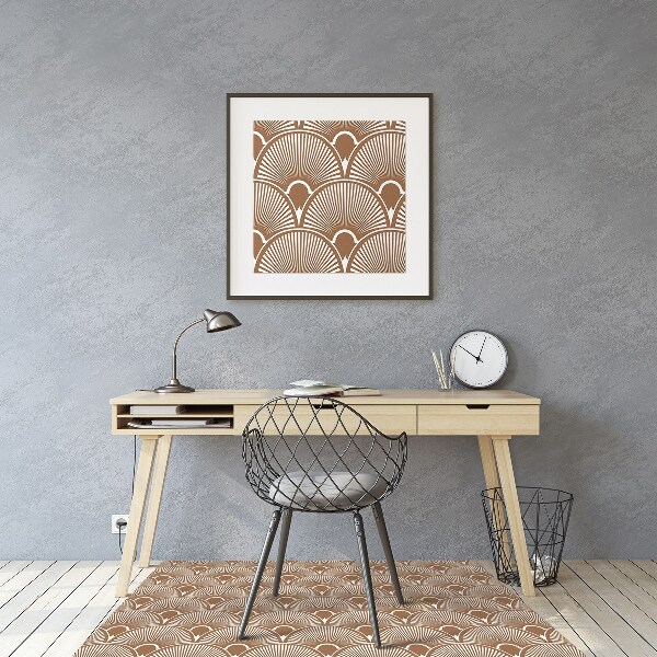 Podložka pod kancelářskou židli ve stylu Art Deco