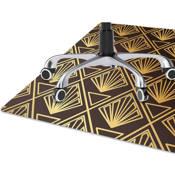 Podložka pod kancelářskou židli ve stylu Art Deco