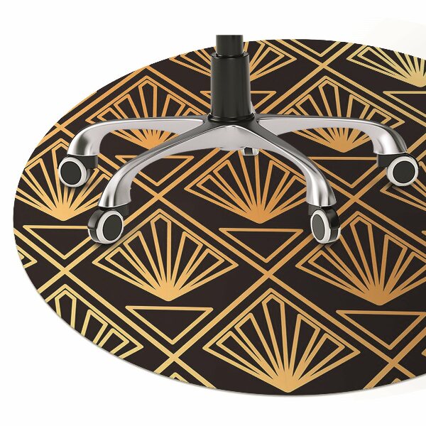 Podložka pod kancelářskou židli ve stylu Art Deco