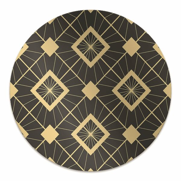 Ochranná podložka pod židli retro pattern