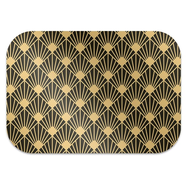 Podložka pod kolečkovou židli art deco