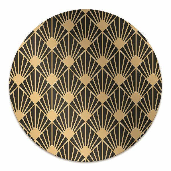 Podložka pod kolečkovou židli art deco