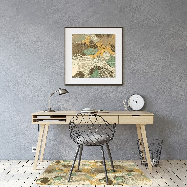 Podložka pod židli retro art