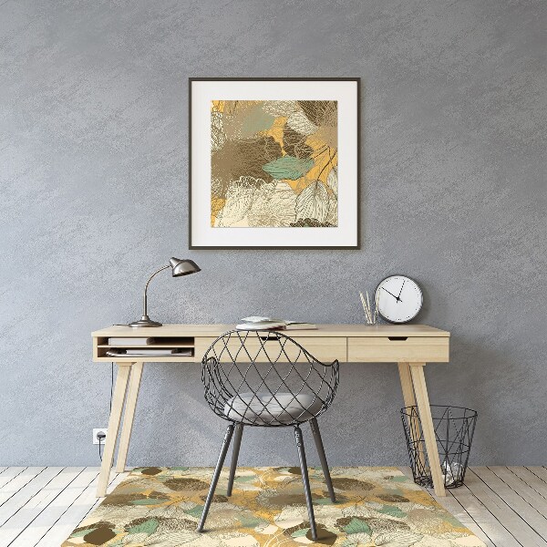 Podložka pod židli retro art