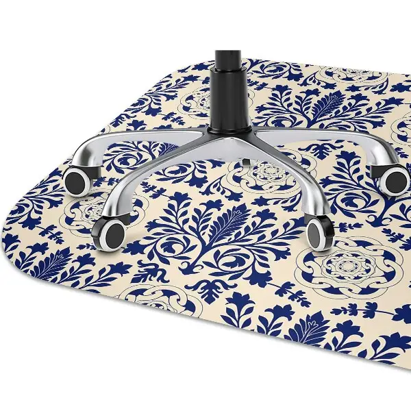 Ochranná podložka pod židli blue pattern