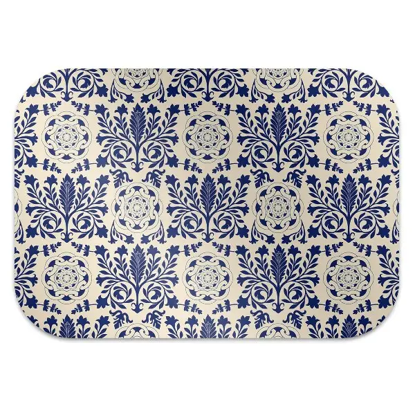 Ochranná podložka pod židli blue pattern