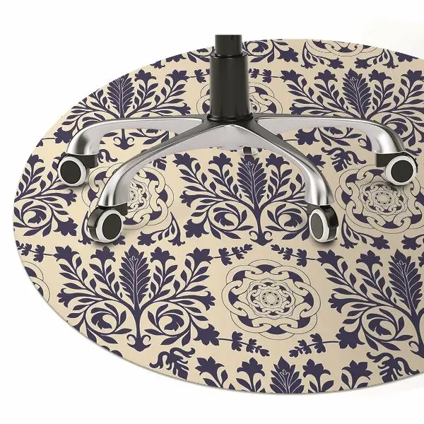 Ochranná podložka pod židli blue pattern
