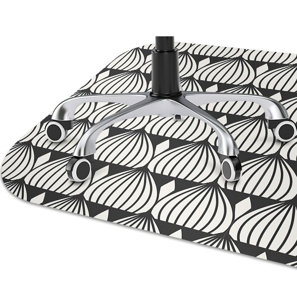 Ochranná podložka pod židli retro pattern