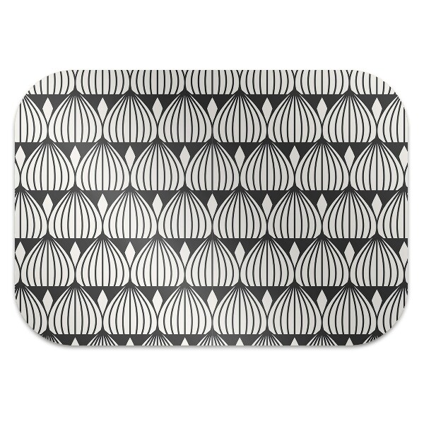 Ochranná podložka pod židli retro pattern