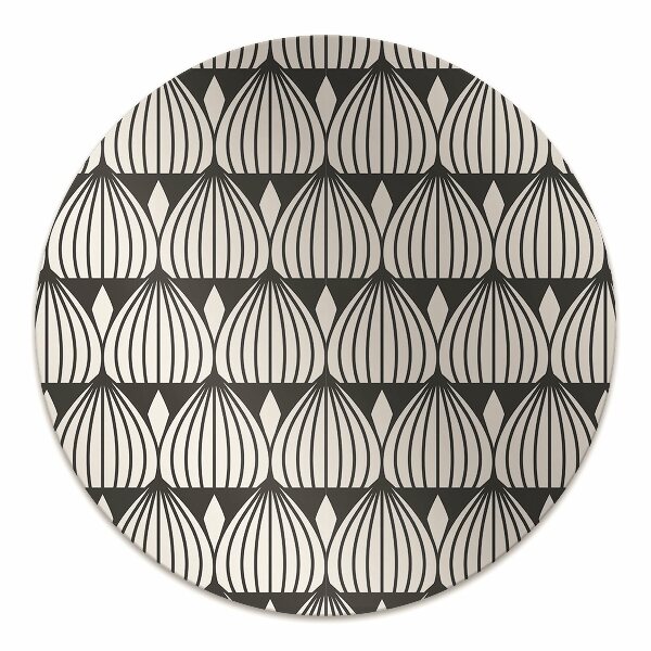 Ochranná podložka pod židli retro pattern