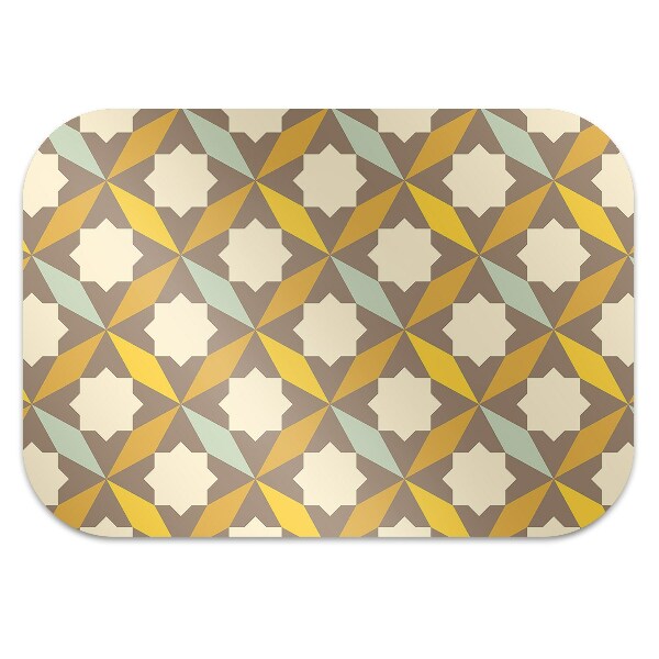 Ochranná podložka pod židli retro pattern