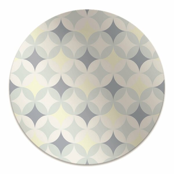 Ochranná podložka pod židli retro pattern