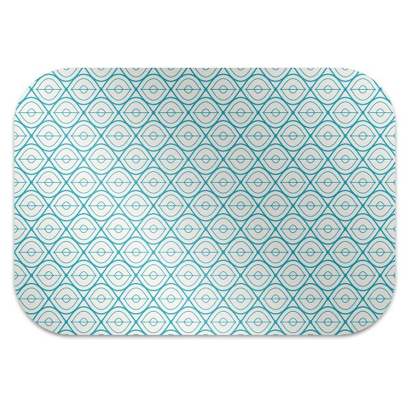 Ochranná podložka pod židli retro pattern