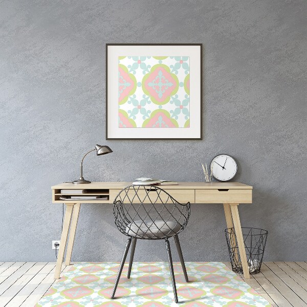 Podložka pod kancelářskou židli Spanish tile