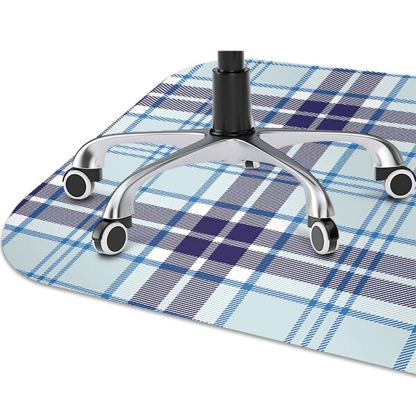 Podložka pod kancelářskou židli Tartan