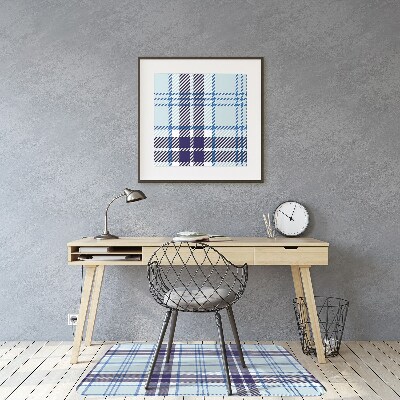 Podložka pod kancelářskou židli Tartan