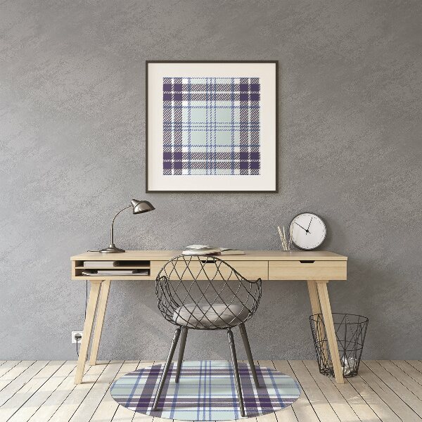 Podložka pod kancelářskou židli Tartan