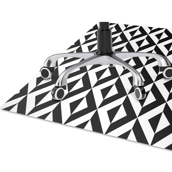 Podložka pod židli geometrické iluze