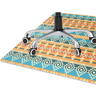 Ochranná podložka pod židli Navajo style pattern