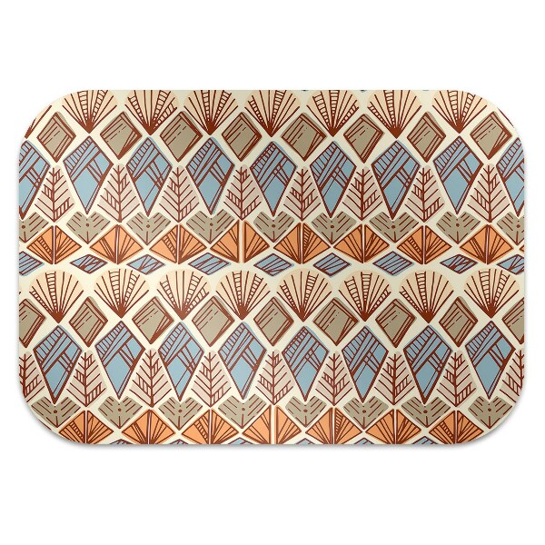 Podložka pod židli Etnické brown pattern