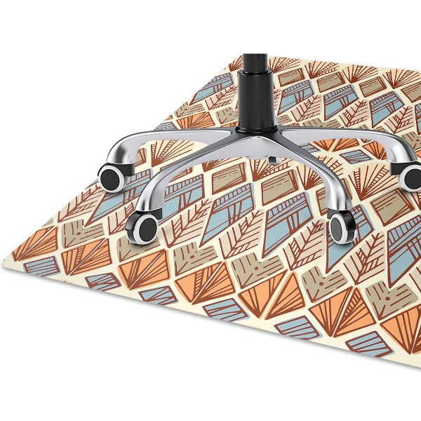 Podložka pod židli Etnické brown pattern