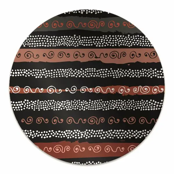 Ochranná podložka pod židli tribal pattern