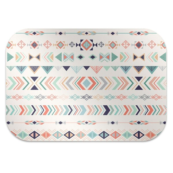 Podložka pod kancelářskou židli etnické pattern