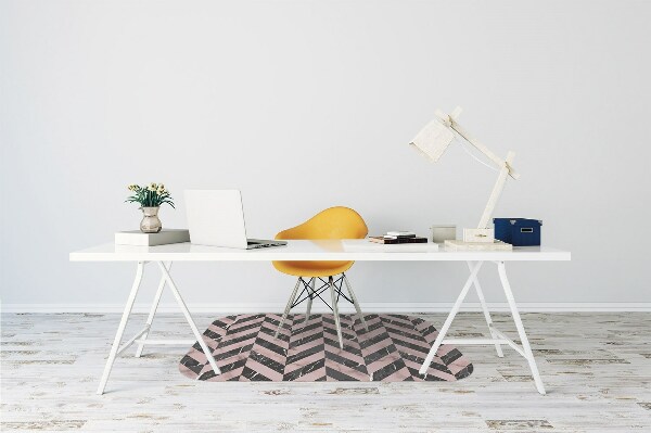 Ochranná podložka pod židli Marble ve stylu loft
