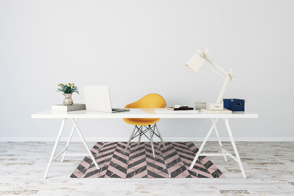 Ochranná podložka pod židli Marble ve stylu loft
