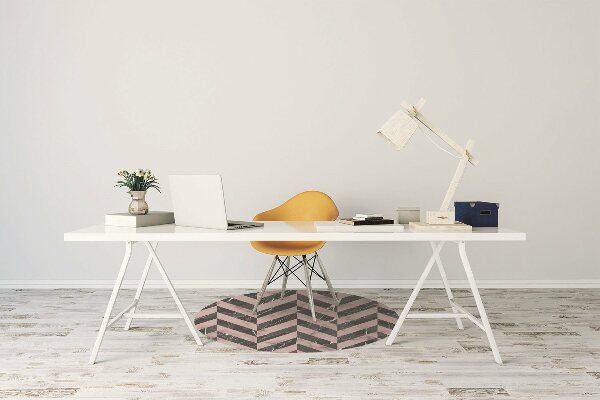 Ochranná podložka pod židli Marble ve stylu loft
